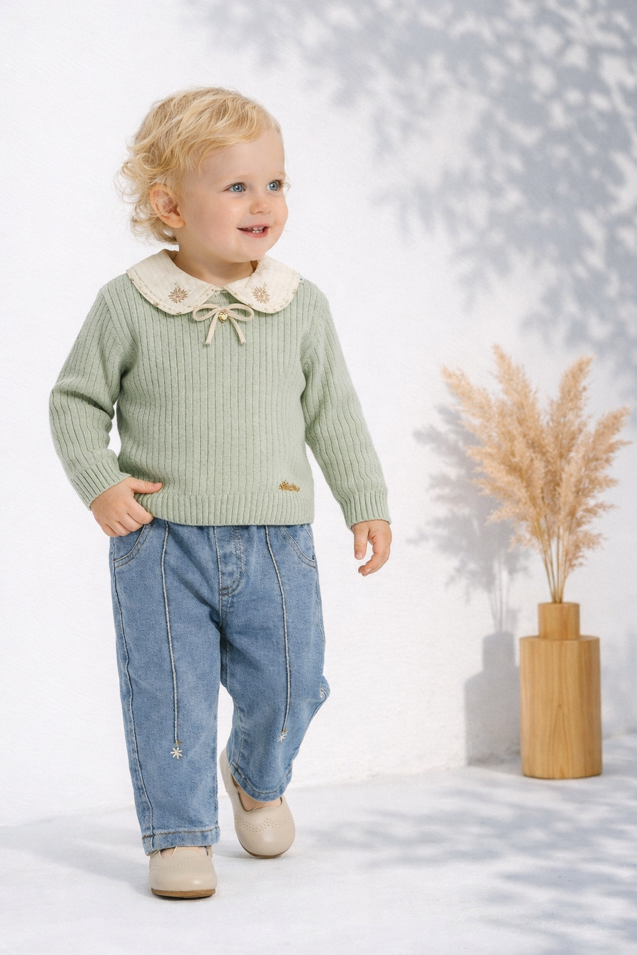 Baby Girl Denim Set